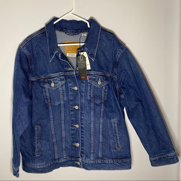 DENIM JEAN JACKET LEVI’S NWT PLUS SIZE